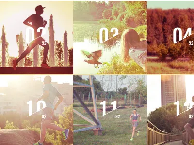 92 days of summer by Nike: promo page advertising branded content native ad native ads nike