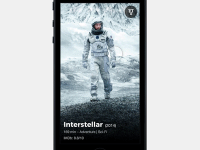 Movie Roulette – UI/UX Concept animation framer framerjs gif interactive js movie prototype ui ux