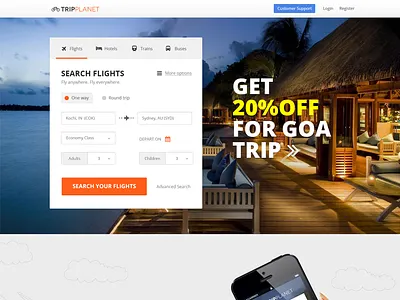 Travel Website Template flight booking travel travel website website template