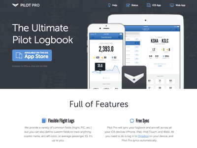 Pilot Pro Website