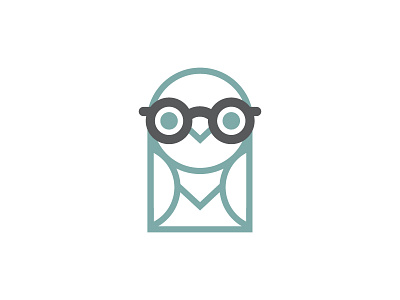 PacketWize animal branding logo owl