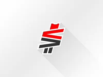 Vivid Values Ticket Rewards Program Logo illustrator logo long shadow money rewards shadow