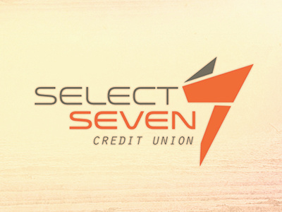 Select Seven Credit Union Logo bank brand credit logo select seven union