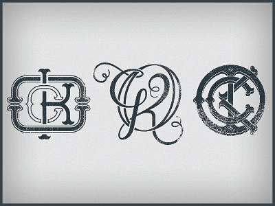 Monogram Sketch hand drawn hand type handtype lettering monogram type typography