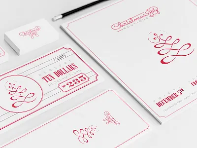 Christmas Joy christmas joy peppermint print red white