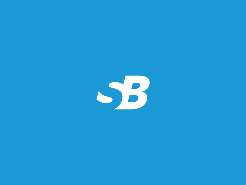 SB Logo b branding logo matthew matthew wiard negative s negative space s sb wiard