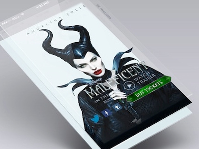 Maleficent Mobile Ad maleficent