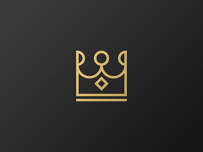 Crown Option 1 crown dark gold icon jewels king logo royal