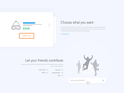 UX/UI content for crowdfunding platform bootstrap crowdfunding platform envaios how it works responsive uxui website design