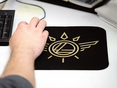 Legion Logistics Rebrand legion logistics logo shield spears wings