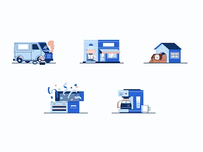 Empty State Illustrations for ServiceTitan