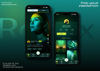 Social app ui design app app design app screen app ui app ui design branding design illustration logo ui