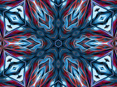 Kaleidoscope pattern 2 color illustration kaleidoscope pattern psychedelic trippy wavy