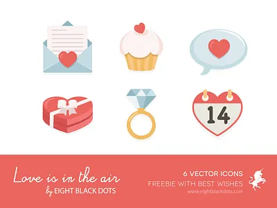 Valentine’s Day freebie 14 box cake free freebie gift heart icons love ring valentines day