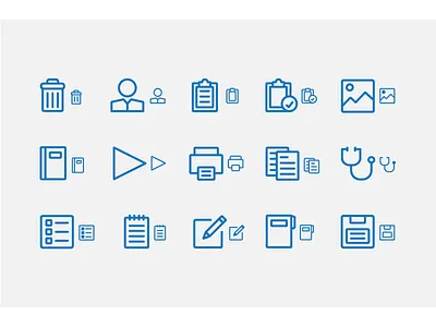 Responsive Icons (wip) app collection icon line responsive set stroke ui web