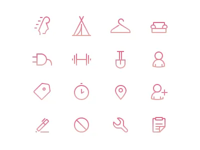 bid-app-icons bidder blocked camping edit fashion fitness garden home invite music settings technology