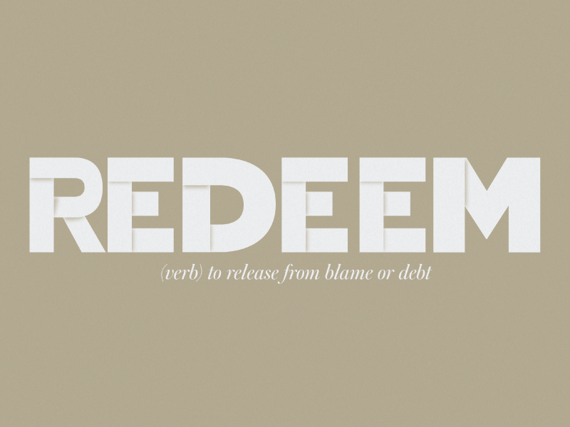 Redeem Type church fun illustrator jesus type