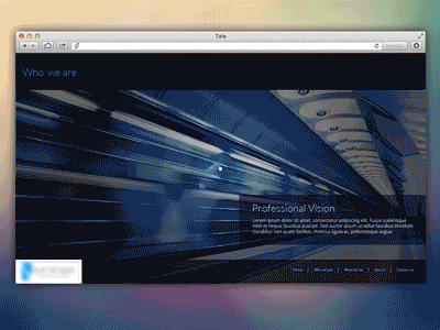 Web Walk Through aftereffect gif landingpage layout parallax profile prototype responsive ui walkthrough web wireframe