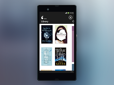 txtr for Windows phone - BETA app beta ebooks phone reading ui ui design win8 windows windows phone