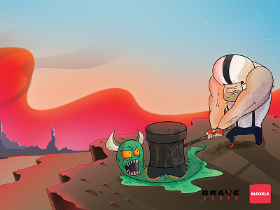 Mack Attack art concept mack planet space