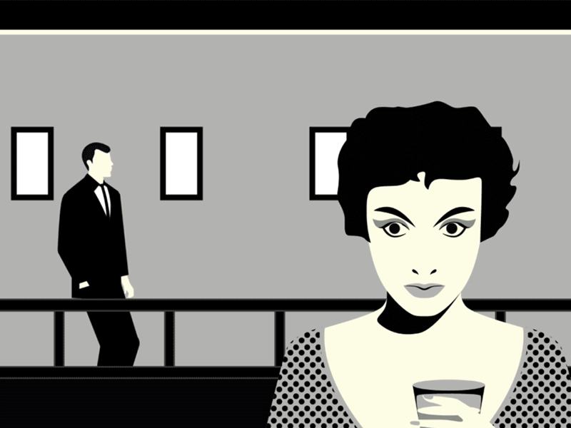 Mr Arkadin designillustrationfilm motion