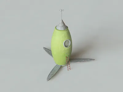 Spaceship 3d cinema 4d space spacecraft spaceship