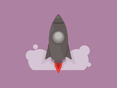 Lift Off icon illustration