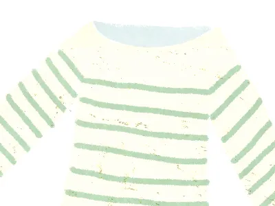 dress dress fashion illustration outfit stripe