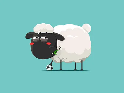 Year of the Sheep chinese zodiac goat ram sheep soccer