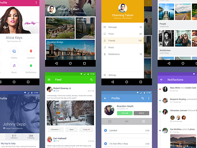 Free Android UI kit android free kit mockup psd shakuro ui ux