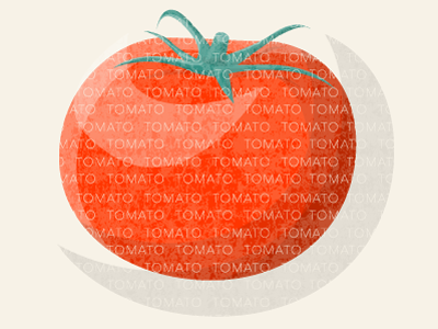 Tomato food illustrator