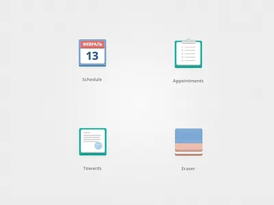 Icons for doctor71.ru flat icons