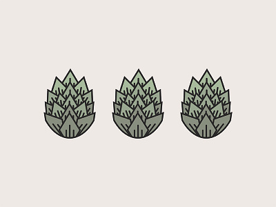 Hops 2d beer brewery craft beer design graphic design hops icon