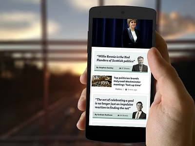Opinion/Politics Styles cut outs mobile politics source sans pro stv news symbolset tisa pro