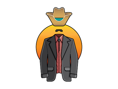 Turd Ferguson big hat burt reynolds celebrity jeopardy cowboy hat illustration norm macdonald snl vector