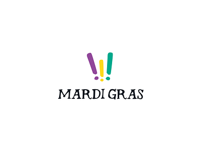 Mardi Gras culture design green icon illustration louisiana mardi gras mark purple yellow