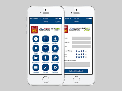 SME Conference & ICC 2014 App UI app mobile sme ui ux