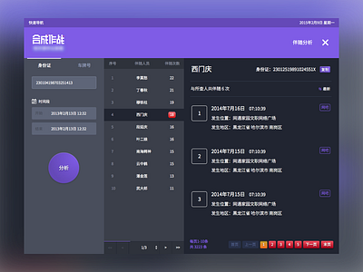 合成作战 analysis search ui web