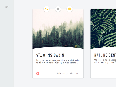 100 Days of Design - Cards app card clean dashboard interactions mac minimal typography ui ux web widget