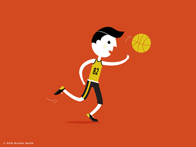 basketball kiddo active basketball illustration people