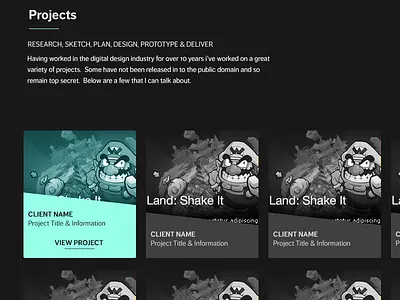 New Portfolio branding design graphic homepage personal site portfolio