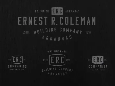 Brand Revival arkansas branding logo retro type typography vintage wood