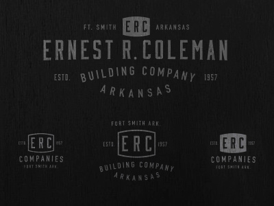 Brand Revival arkansas branding logo retro type typography vintage wood
