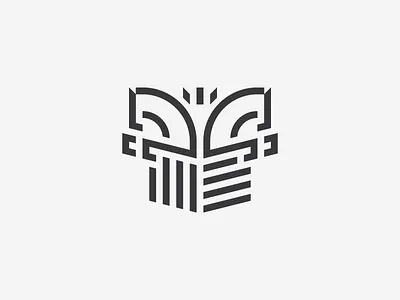 Equestrian Logo abstract branding equestrian heraldry horse logo logotype shield stripes symmetry