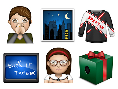 Saturday Night Live Emoji Keyboard comedy emoji ios jeopardy nbc new york nyc saturday night live snl snl40 stefan