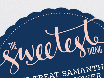 Hand Lettering Invitation by Lauren Jordan on Dribbble