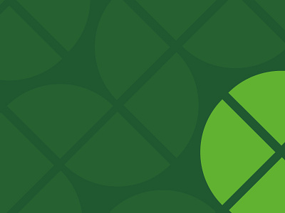 Quadrant Pattern circle green pattern quadrant quarter