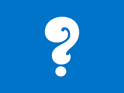 Question Mark handlettering interrogation lettering logo mark question typography