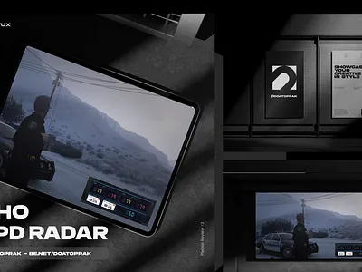 Radar UI I Gta V (EchoRP) branding design figma grand theft auto graphic design gta illustration logo roleplay ui