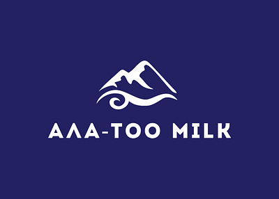 Ala-Too Milk logo branding graphic design logo design